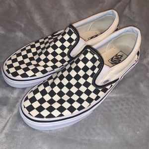 Men’s checkered Vans